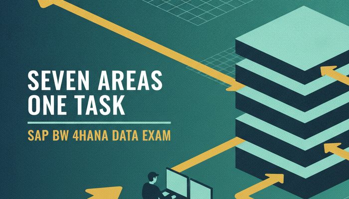 SAP C_BW4H BW/4HANA data engineer exam guide covering the seven blueprint areas
