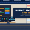 SAP CAP certification banner showing a developer workspace with a code editor wall screen, a task board and a developer at two monitors, with a headline naming the C CPE exam