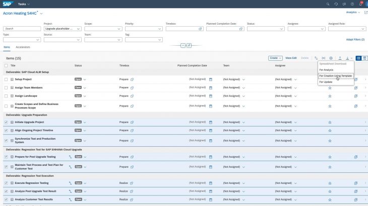 SAP S/4HANA Cloud, SAP Cloud ALM