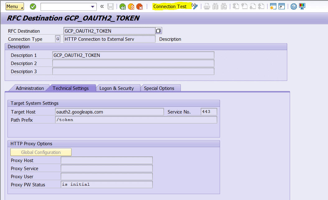 Google Sheets APIs ABAP Integration Guide