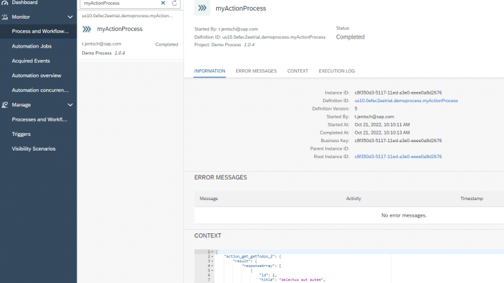 SAP Process Automation, SAP Intelligent Robotic Process Automation