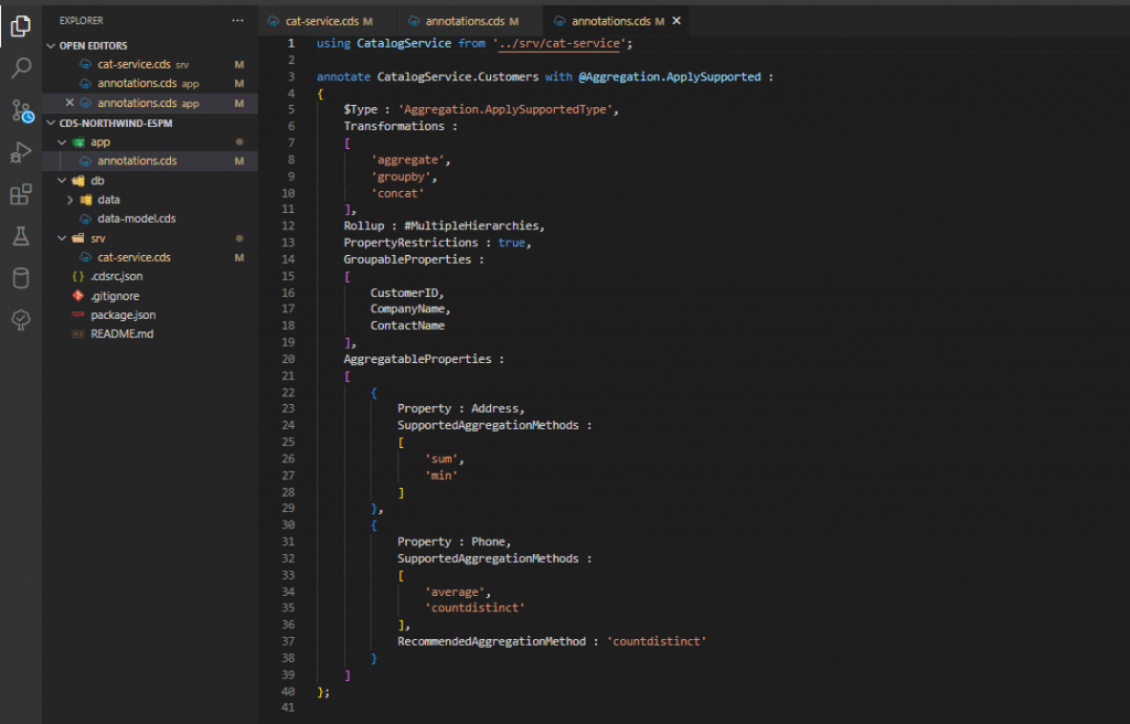 SAP Business Application Studio, SAP Business Technology Platform, SAP Cloud Application Programming Model