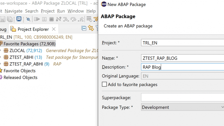 SAP BTP, SAP ABAP Development, SAP ABAP Environment